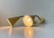 Scandinavian Modern Pastel Yellow Wall Lights from E.S. Horn, 1950s, Set of 2 5