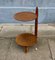 Danish Modern Walnut Tray Side Table by Edmund Jørgensen, 1950s 2