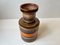 Italian Vase in Sahara Decor by Aldo Londi Bitossi for Raymor Glazed Stoneware, 1960s, Image 7