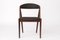 Chaises Vintage en Teck par Kai Kristiansen pour Schou Andersen, 1960s, Set de 4 5