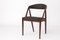 Vintage Chairs in Teak by Kai Kristiansen for Schou Andersen, 1960s, Set of 4 1
