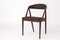 Vintage Chairs in Teak by Kai Kristiansen for Schou Andersen, 1960s, Set of 4, Image 1