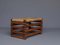 Mid-Century French Pine and Rattan Stool, Image 8