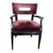 Dining Chairs in Black Laquerade Wood and Velvet, Set of 6, Image 4