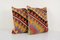 Square Handwoven Kilim Pillow Covers, Set of 2 4