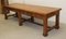 Large Community Table in Walnut and Oak 8