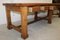 Large Community Table in Walnut and Oak, Image 14