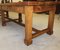 Large Community Table in Walnut and Oak 11