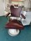 Vintage Barber Chair in Cow Leather 1