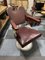 Chaise de Barbier Vintage en Cuir de Vache 2