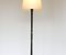 French Floor Lamp in Patinated Bronze by Genet & Michon, 1940s 6