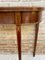 Elisabeth Console Table in Wood with Marquetry 8