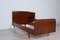 Single Bed Structure with Bedside Table, 1950s, Set of 2, Image 4