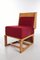 Juego de sillas de diseño francesas vintage de roble, años 70. Juego de 2, Imagen 3