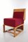 Vintage French Set of Oak Designer Chairs, 1970s, Set of 2 3