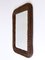 Modern Italian Rattan & Bamboo Rectangular Wall Mirror, 1960s, Image 5