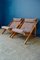 Vintage Solid Pine Chiliennes Lounge Chairs, Set of 2 4