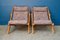 Vintage Solid Pine Chiliennes Lounge Chairs, Set of 2 5