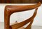 Danish Teak Model 82 High Back Side Chair by Niels O. Møller, 1960s 5