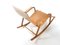 Vintage Rocking Chair in Plywood, 1950 20