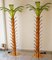 Palm Tree Floor Lamps in Brass & Murano Glass, Set of 2 15