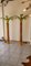 Lámparas de pie en forma de palmera de latón y cristal de Murano. Juego de 2, Imagen 6