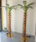 Palm Tree Floor Lamps in Brass & Murano Glass, Set of 2 14