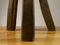 Modernist French Brutalist Tripod Stool, 1950s, Image 4