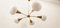 Vintage Italian Sputnik Ceiling Lamp with Forat Oval Glass Cones, Image 2