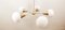 Vintage Italian Sputnik Ceiling Lamp with Forat Oval Glass Cones 10