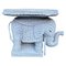 Wicker Elephant Garden Stool, Image 1