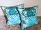 Printed Cotton Pillows With Feather Interior, Set of 2 1