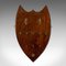 Antique Walnut Lodge Keymasters Board Key Shield, Image 1