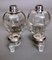 Art Deco Italian Crystal Toiletry Bottles and Silver Lid, Set of 2, Image 11