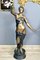 Large Early 20th-Century Bronze Sculptures of Women, Set of 2 7