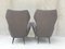 Armchairs in Imitation Leather, 1950s, Set of 2 4