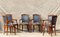 Blue Dining Chairs, Set of 6, Image 2