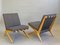 Scissors Chairs von Pierre Jeanneret für Knoll, 2er Set 2