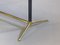 Italian Side Table in Brass and Marble, 1950s, Image 7