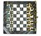 Tablero de ajedrez en bronce con tablero de mármol, Imagen 2