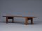 Mid-Century Slatted Wooden Bench, 1960s, Image 6