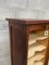 French Tambour Cabinet in Oak, 1950s 9