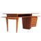 Executive Writing Desk in Walnut with Stunning Wood Grain, Image 9