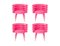 Marshmallow Chair by Royal Stranger, Set of 4 1