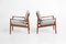 Danish Easy Chairs by Svend Åge Eriksen for Glostrup, 1960s, Set of 2 1