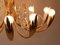 Lampada da soffitto a 10 fiamme di Vereinigte Werkstätten Collection, anni '50, Immagine 14