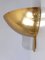 German Brass & Acrylic Sconce from Vereinigte Werkstätten Collection, 1960s 9