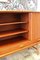 Danish Highboard in Teak with Sliding Doors 14