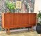 Danish Highboard in Teak with Sliding Doors 6