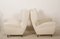 Lounge Chairs with Wingback in Cream Bouclé by Melchiorre Bega, Set of 2 3